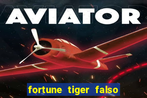 fortune tiger falso para brincar